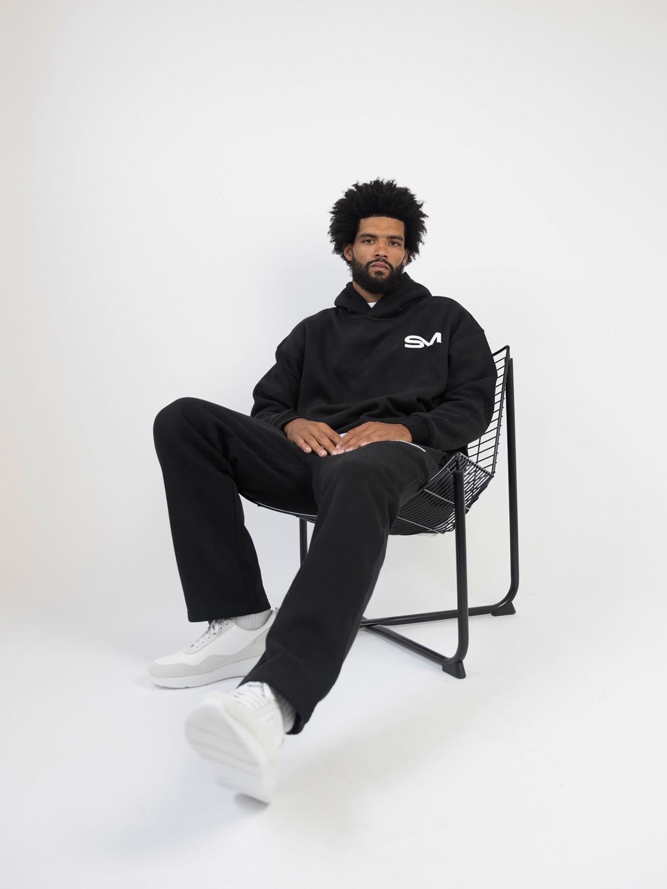 Suavemien Black “SM” Tracksuit