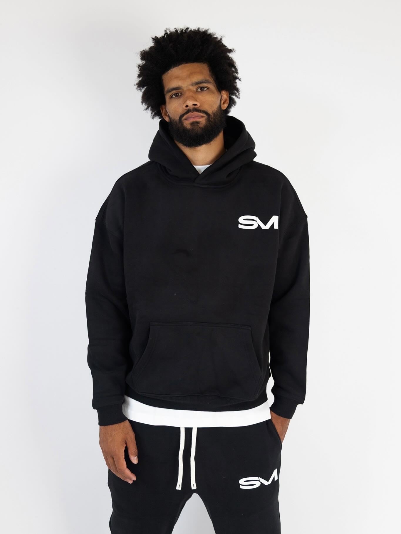 Suavemien Black “SM” Tracksuit